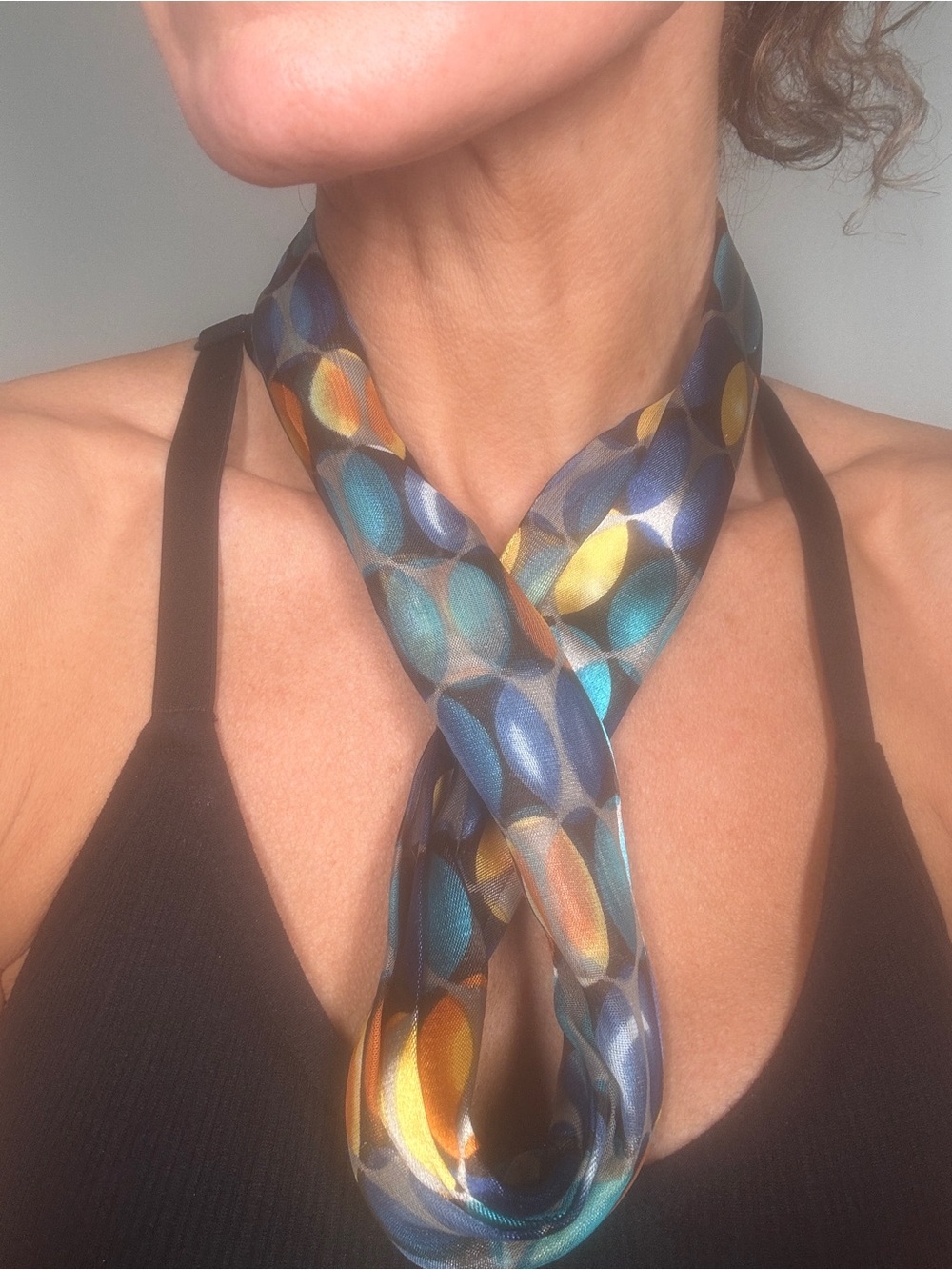 Mini infinity scarf